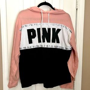 VS pink hoodie